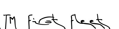 TM First Fleet Font Image