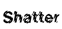 Shatter Font Image