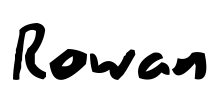 Rowan Font Image