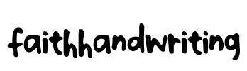 faithhandwriting