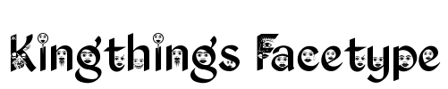 Kingthings Facetype Font Image