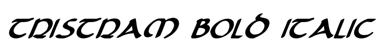 Tristram Bold Italic