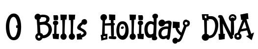 0 Bills Holiday DNA