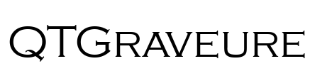 QTGraveure Font Image