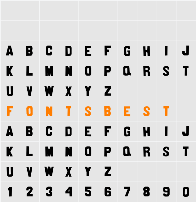 nittenaattifire Character Map