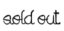 Sold out Font Image
