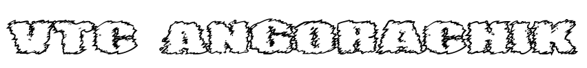 VTC AngoraChik Font Image