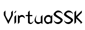 VirtuaSSK Font Image