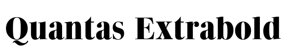 Quantas Extrabold