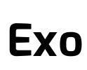 Exo Font Image
