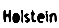 Holstein Font Image