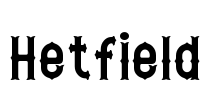Hetfield Font Image