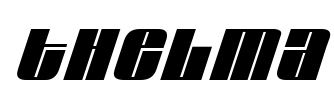 THELMA Font Image