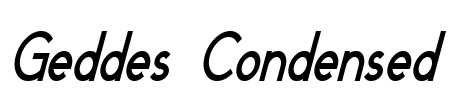 Geddes Condensed
