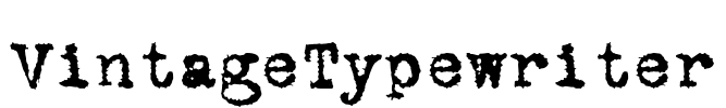 VintageTypewriter
