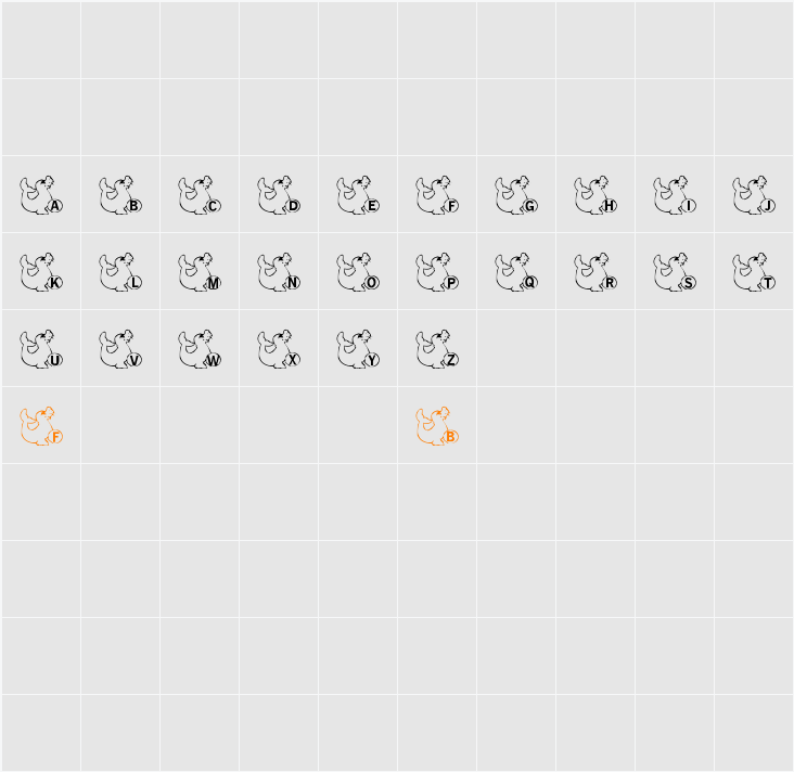LMS Seal Talk Character Map