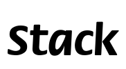 Stack Font Image