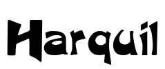 Harquil Font Image