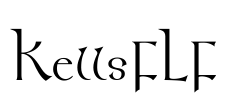 KellsFLF Font Image