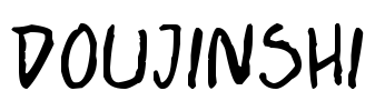 Doujinshi Font Image