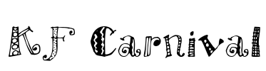 KF Carnival Font Image