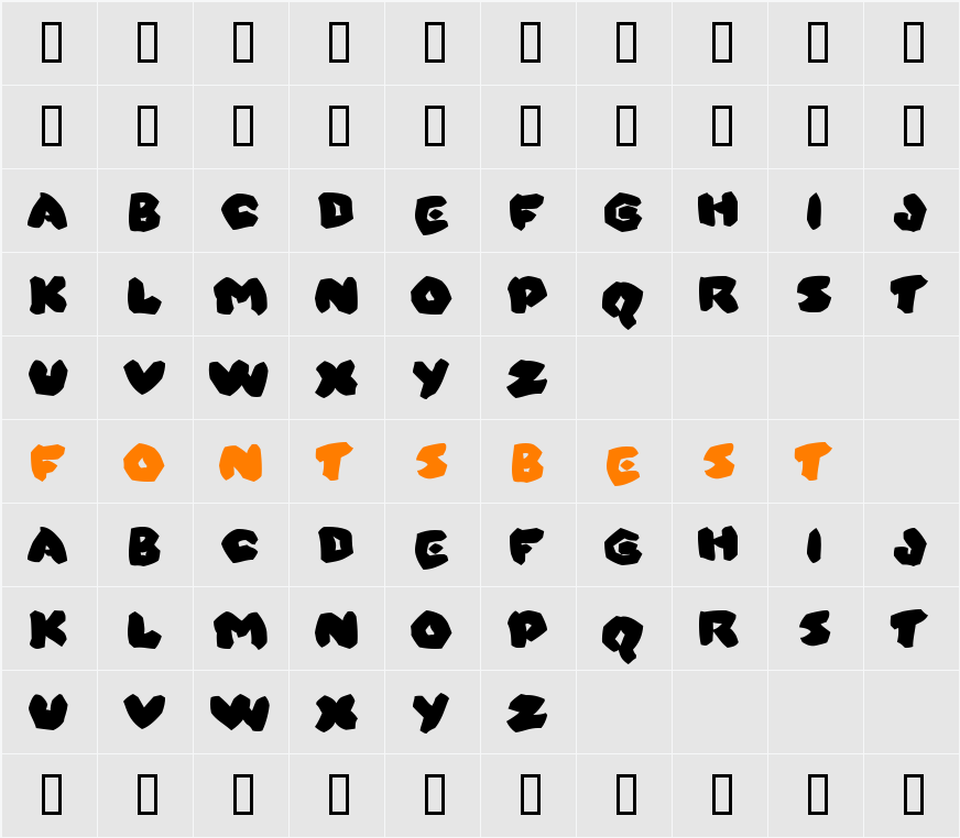 OhThat Character Map