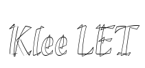 Klee LET Font Image