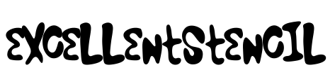 ExcellentStencil Font Image