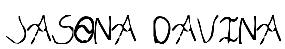 Jasona Davina Font Image
