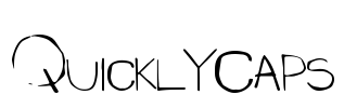 QuicklyCaps Font Image