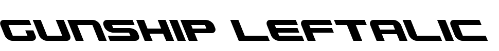 Gunship Leftalic