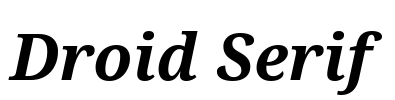 Droid Serif