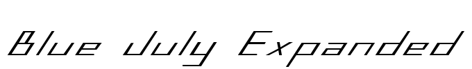 Blue July Expanded