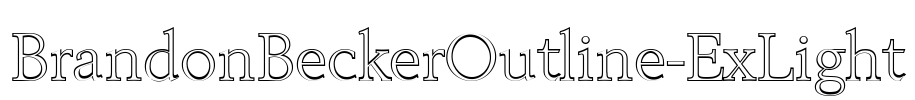 BrandonBeckerOutline-ExLight
