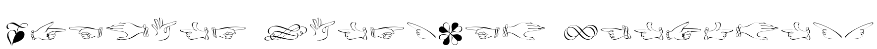 Zapfino Linotype Ornaments