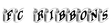 FC Ribbons Font Image
