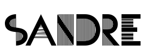 SANDRE Font Image