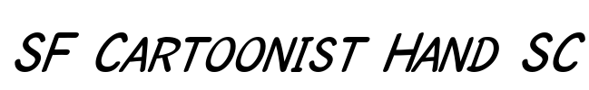 SF Cartoonist Hand SC