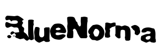 BlueNorma Font Image