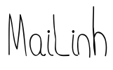 MaiLinh Font Image
