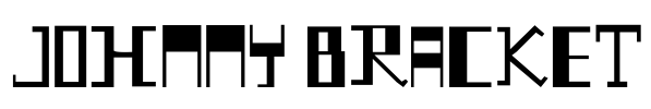 Johnny Bracket Font Image
