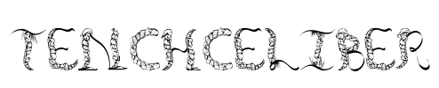 TenCHCeliber Font Image