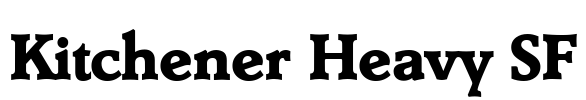 Kitchener Heavy SF