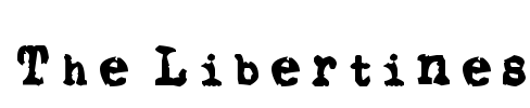 The Libertines Font Image