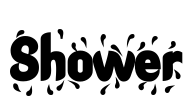 Shower Font Image