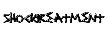 ShockTreatment Font Image
