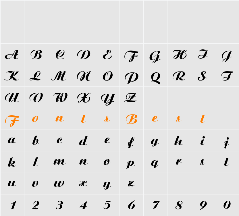 Nomalithicly - Normal Character Map