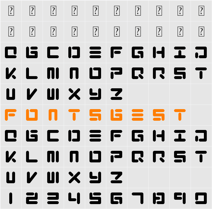 XOLO Character Map