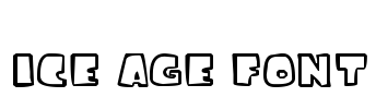 ice age font
