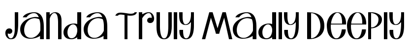 Janda Truly Madly Deeply